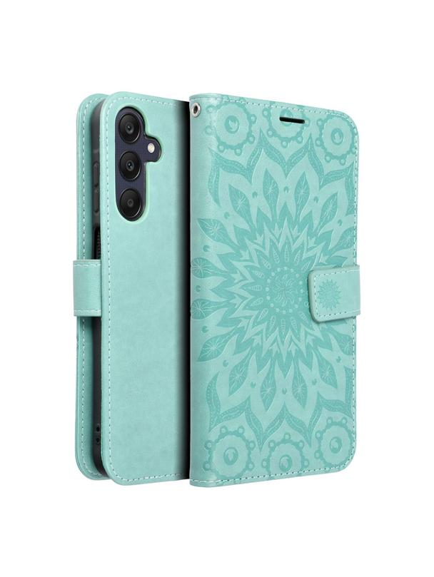 Kabura MEZZO Book do SAMSUNG A25 5G mandala zielony