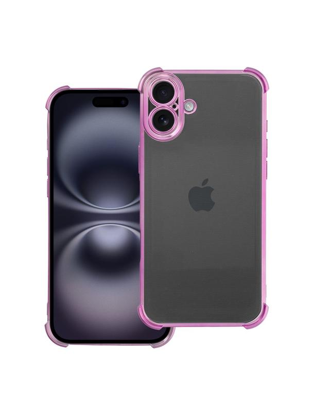 Futerał ANTISHOCK ELECTRO do IPHONE 16 Plus purpurowy