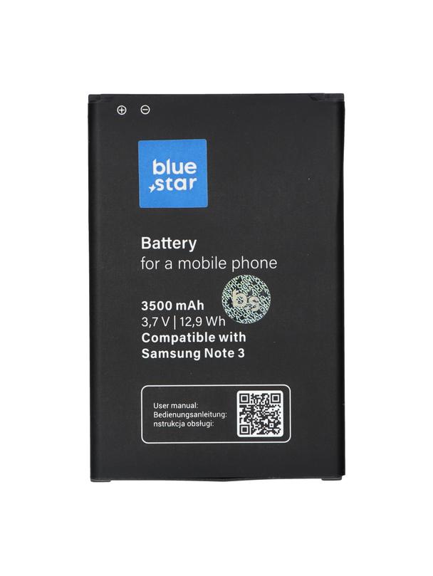 Bateria do Samsung Galaxy Note 3 N9000 3500 mAh Blue Star Premium