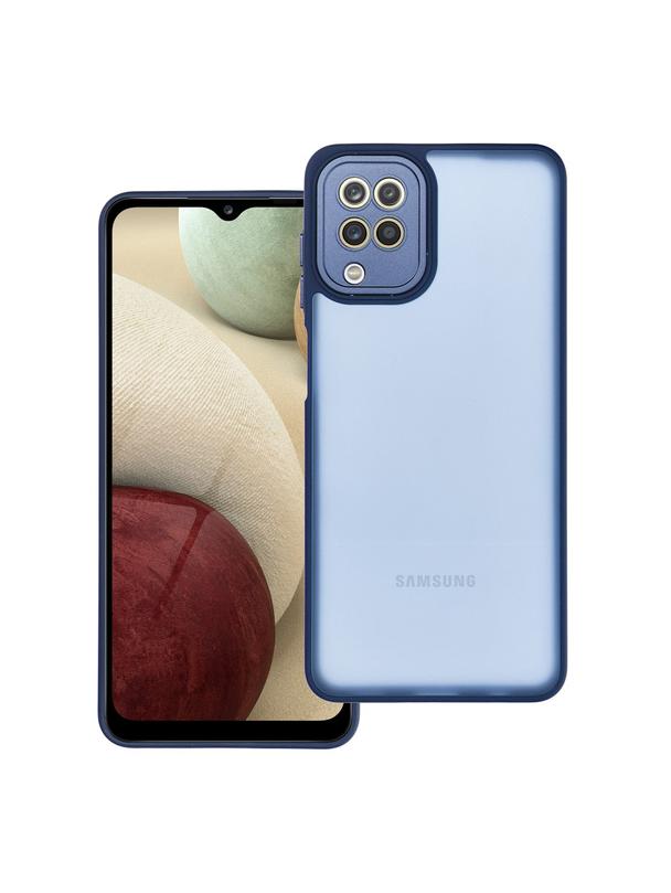 Futerał VARIETE do SAMSUNG A12 / M12 granatowy