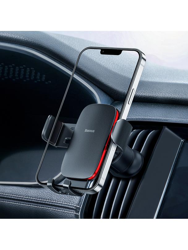 BASEUS uchwyt samochodowy grawitacyjny do kratki SUJS000001 czarny