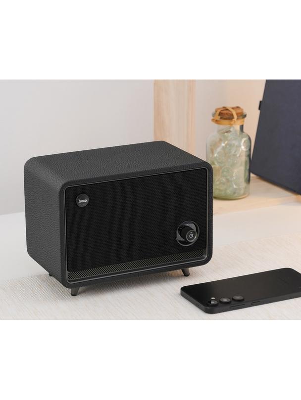 Głośnik bluetooth retro 30W 10h Hoco BS65 czarny