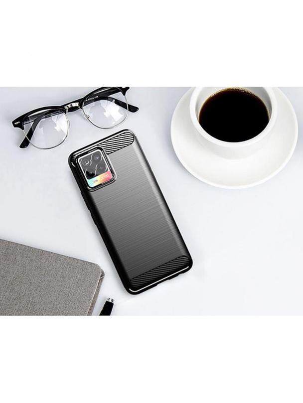 Futerał CARBON do REALME 8 czarny