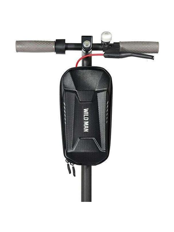 WILDMAN sakwa na kierownicę do hulajnogi wodoodporna 3L ES8X Plus czarna