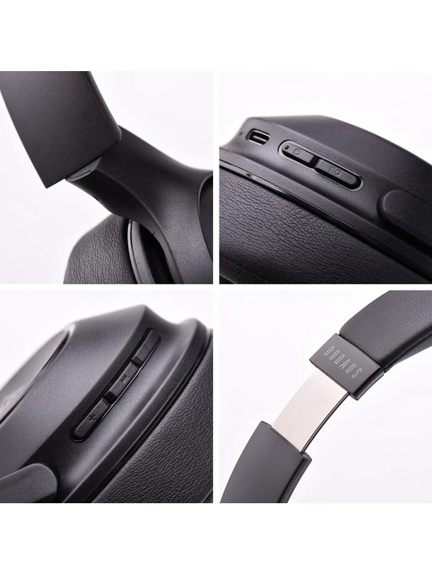 DOQAUS słuchawki bezprzewodowe bluetooth nagłowne FOCUS 5 czarne