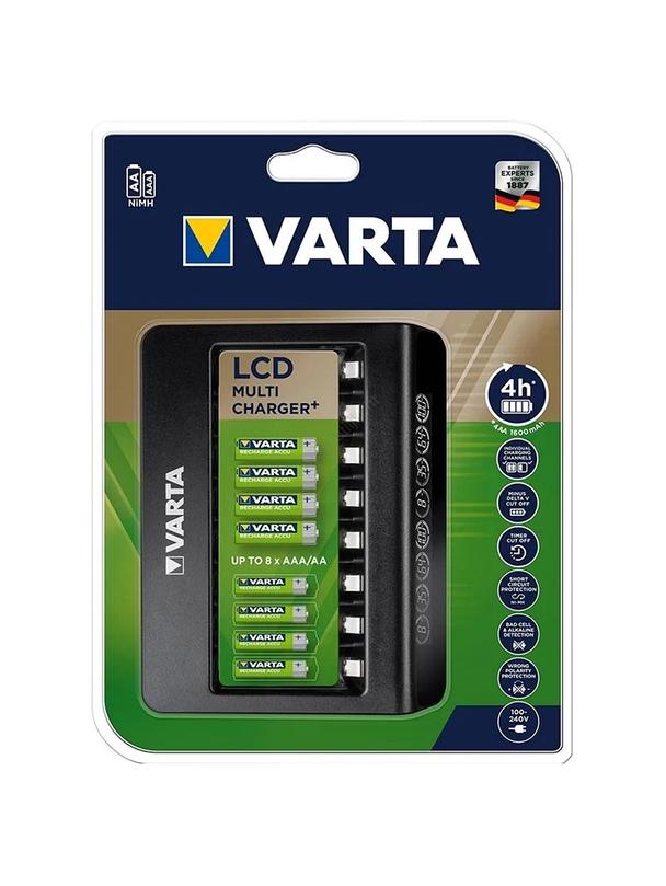 VARTA ładowarka LCD MULTI CHARGER + 57681 (bez akumulatorów)