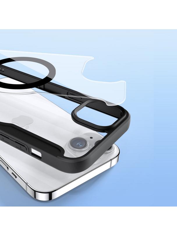 DUX DUCIS kabura SKIN X PRO kompatybilna z MagSafe do IPHONE 15 Plus czarna