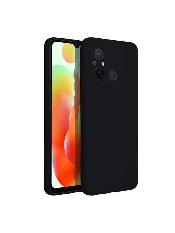 Futerał SILICONE do XIAOMI Redmi 12C czarny
