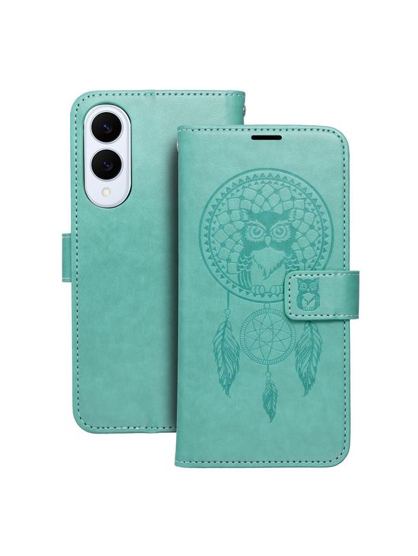 Kabura MEZZO Book do SAMSUNG S25 Edge łapacz snów zielony