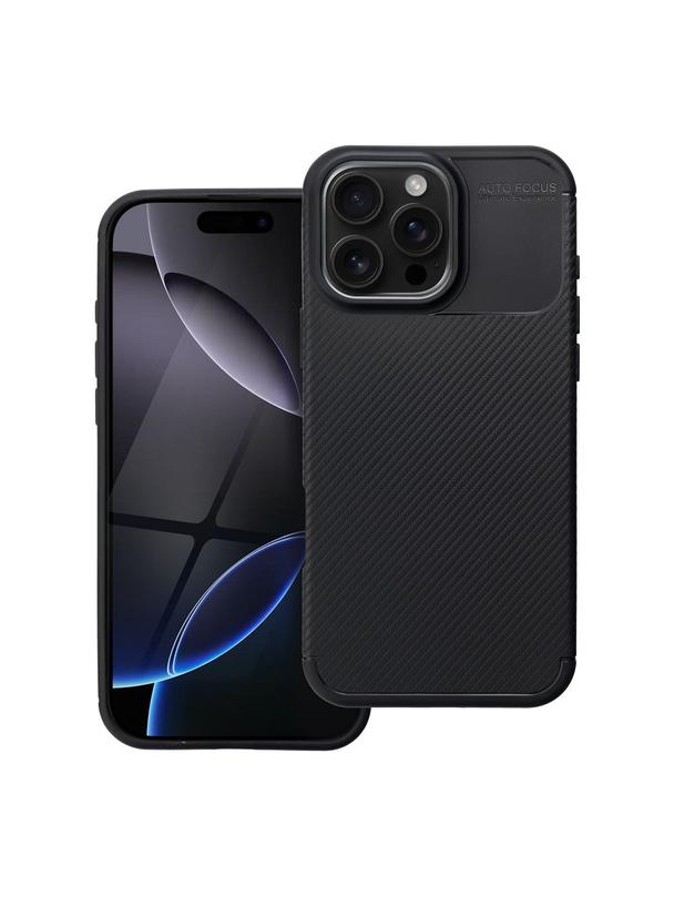 Futerał CARBON PREMIUM do IPHONE 16 Pro Max czarny