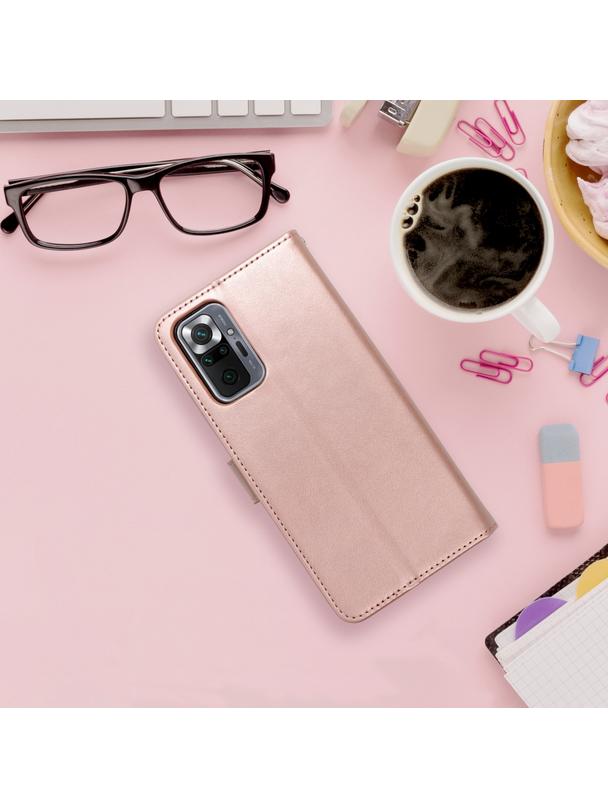 Kabura MEZZO Book do XIAOMI Redmi 9C / 9C NFC mandala złoty róż