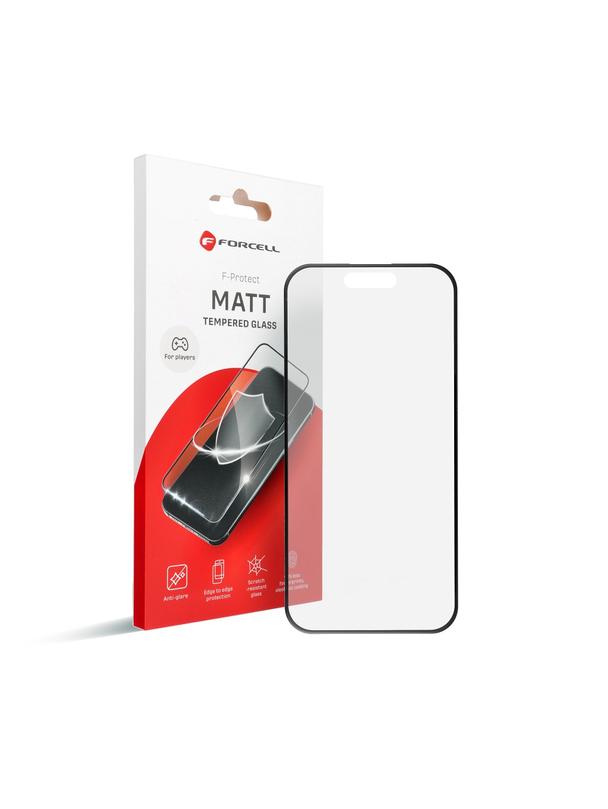 Szkło hartowane do iPhone X / XS / 11 PRO Forcell Matt Glass czarne