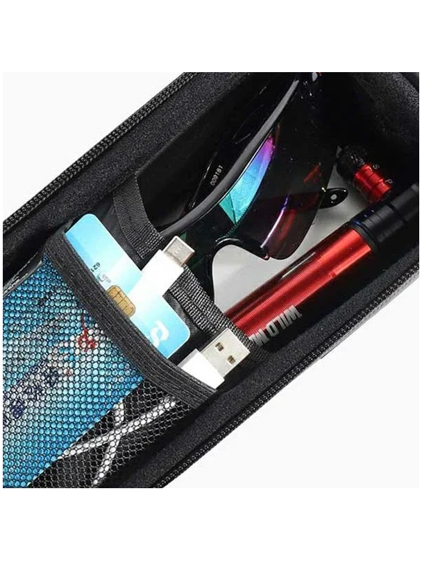 WILDMAN sakwa rowerowa na ramę na zamek 1L (4" - 7") XS2 czarna