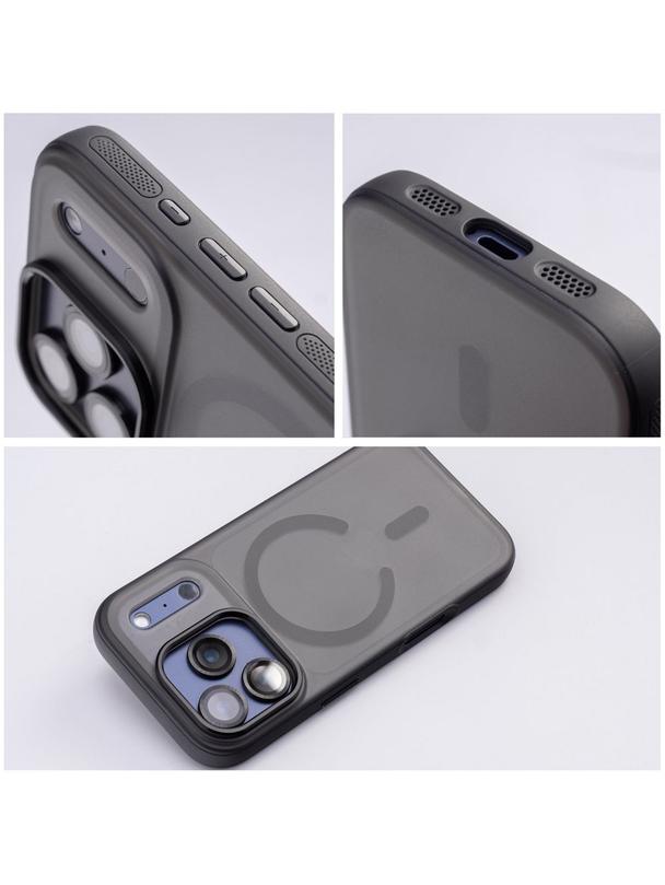 Futerał do iPhone 17 PRO Flexline Mag Cover zgodny z MagSafe czarny