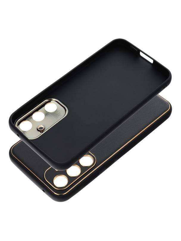 Futerał LEATHER CASE skórzany do SAMSUNG S23 FE czarny