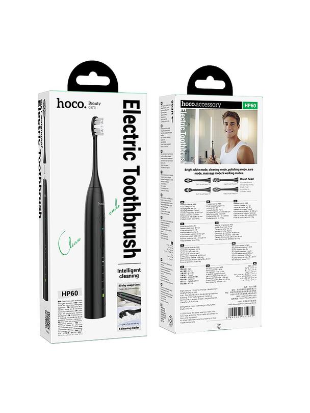 Szczoteczka elektryczna Hoco do zębów HP60 czarna