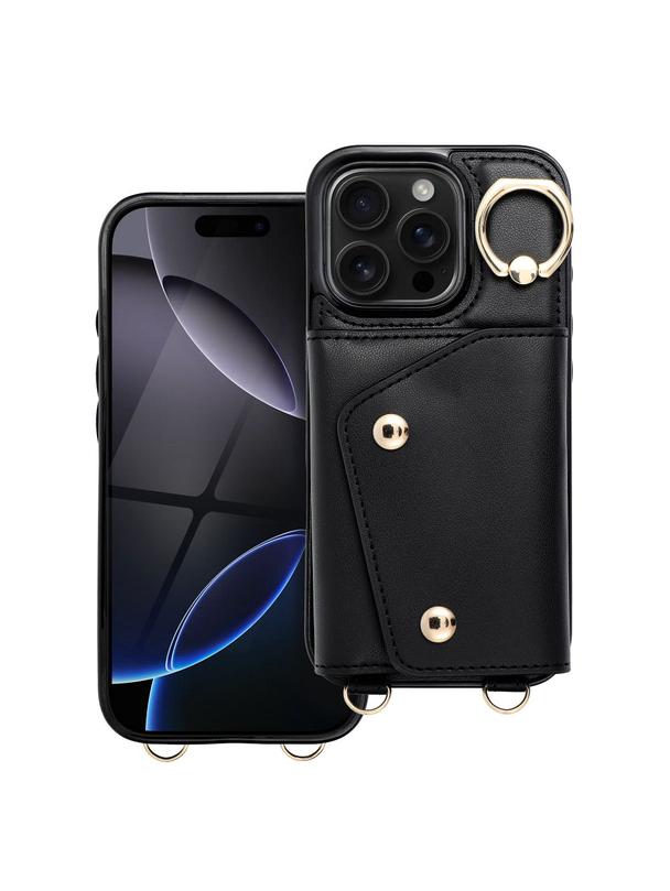 Futerał portfel WONDER dla IPHONE 16 PRO MAX czarny