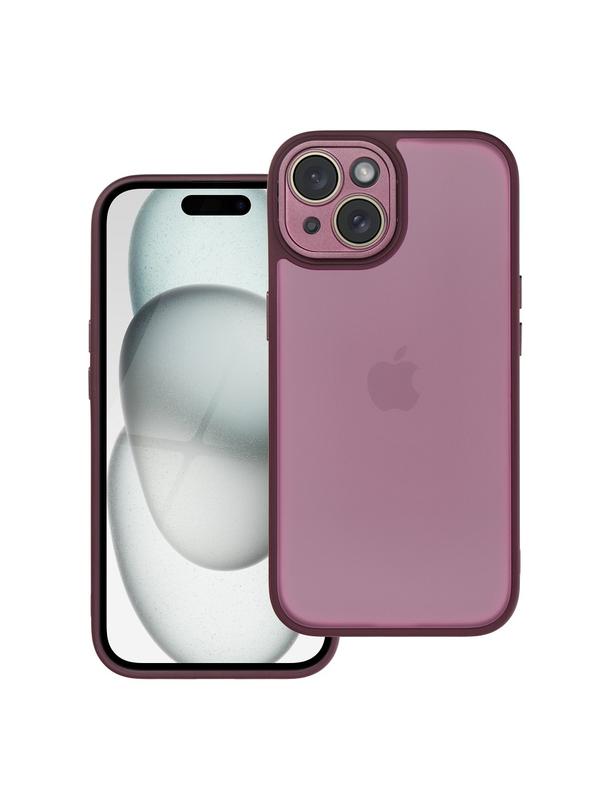 Futerał VARIETE do IPHONE 15 purpurowy