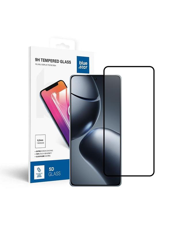 Szkło hartowane do Xiaomi 14T PRO Blue Star 5D czarne