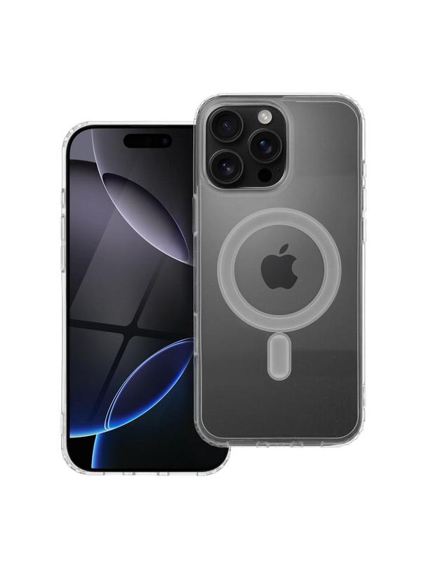 Futerał CLEAR MAG COVER (MID) kompatybilny z MagSafe do IPHONE 16 Pro Max transparentny