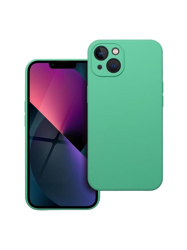 Futerał SILICONE 2mm do IPHONE 13 miętowy