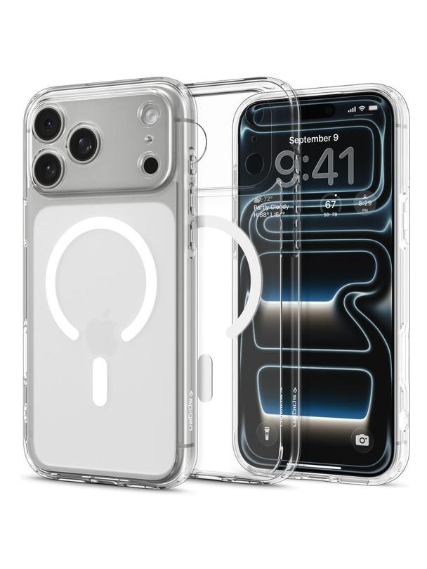 SPIGEN futerał ULTRA HYBRID MAG MAGSAFE IPHONE 17 PRO FROST WHITE