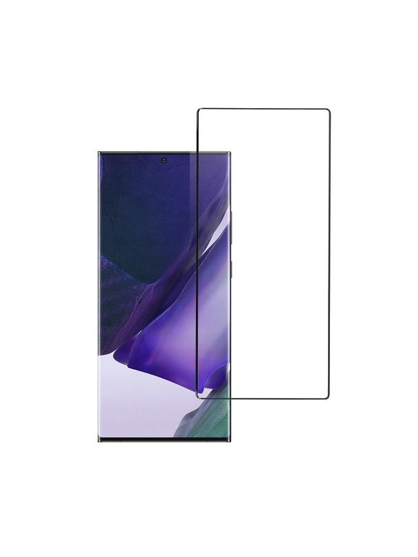 Szkło hartowane do Samsung Galaxy Note 20 ULTRA (full glue/case friendly/działający czytnik) - czarny