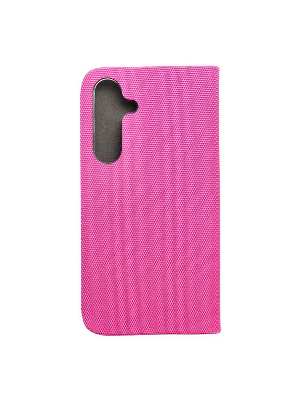 Kabura SENSITIVE Book do SAMSUNG S25 różowy