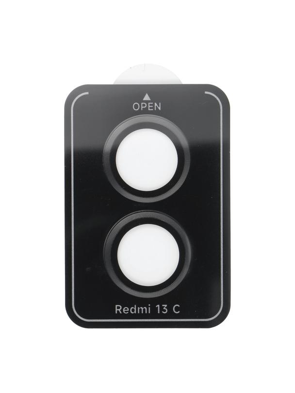 Osłona aparatu PROTECTOR 9H + aplikator do XIAOMI 13C 4G czarna