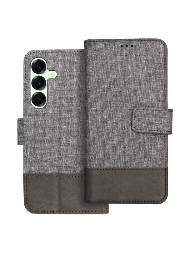 Kabura GOMMA Book do SAMSUNG S25 szary