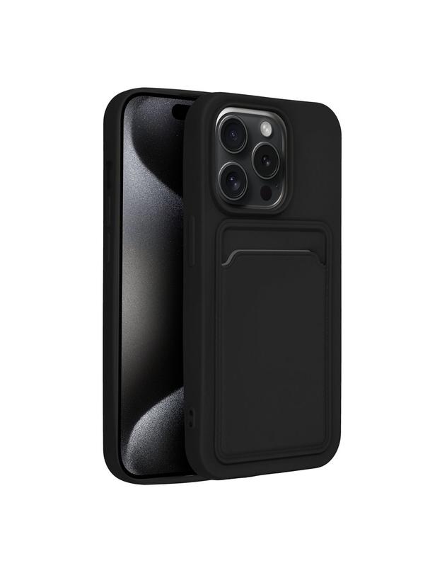 Futerał CARD CASE do IPHONE 15 Pro czarny