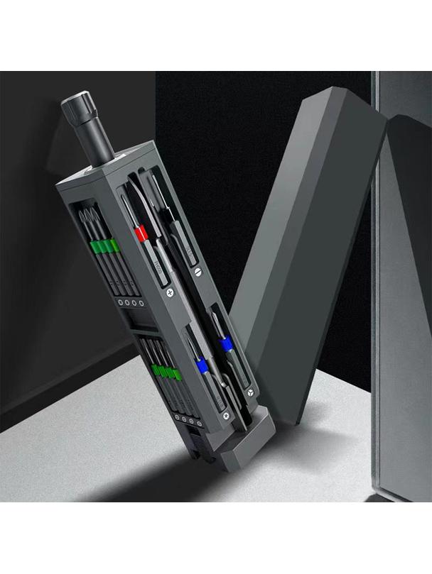 Zestaw śrubokrętów precyzyjnych / wkrętaków serwisowych, bitów 30w1 aluminium