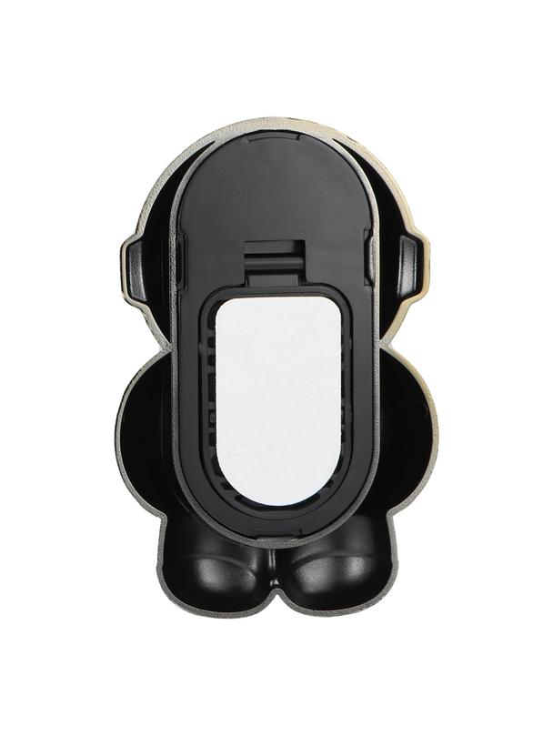 Stojak na telefon ASTRONAUTA - naklejany - czarny