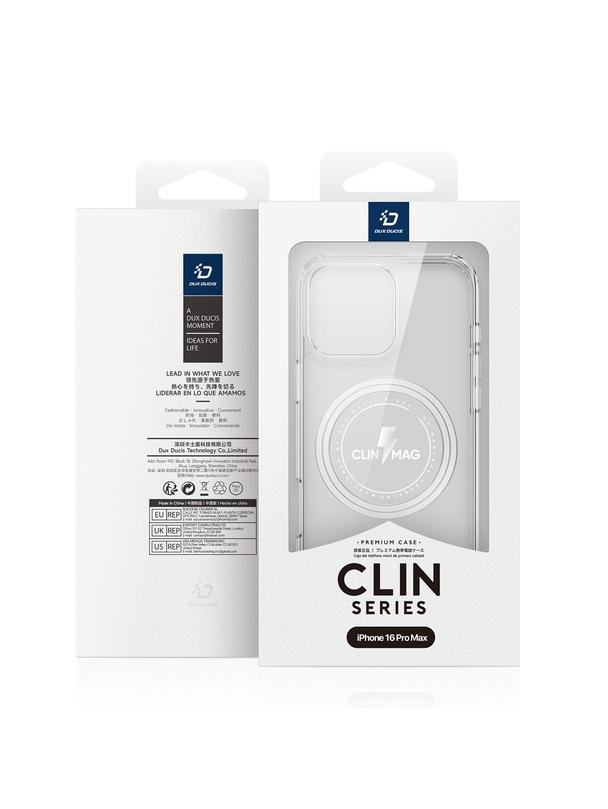 DUX DUCIS futerał CLIN MAG kompatybilny z MagSafe do IPHONE 16 Pro Max transparentny