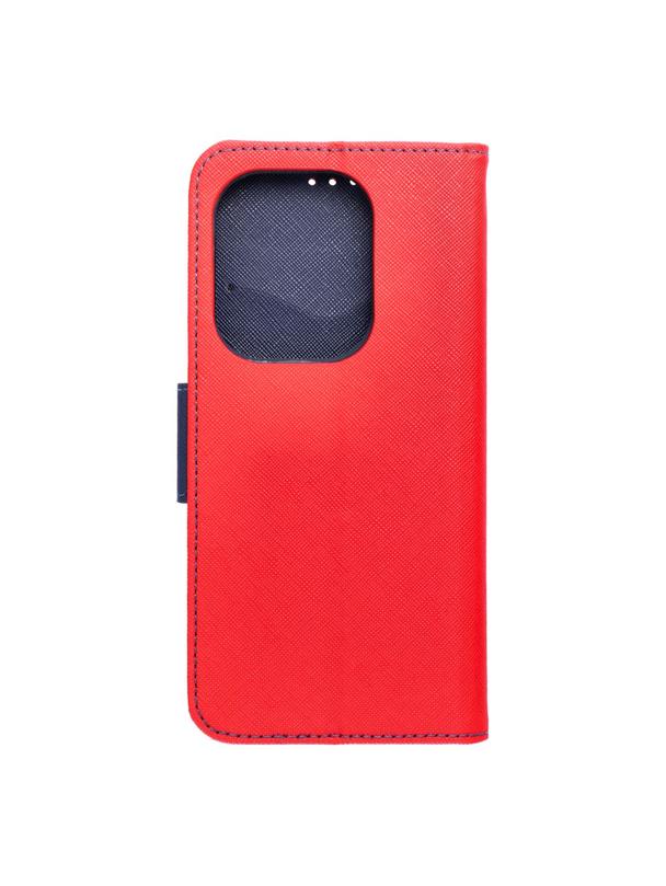 Kabura do XIAOMI Redmi Note 13 Pro 4G Fancy Book czerwono granatowy