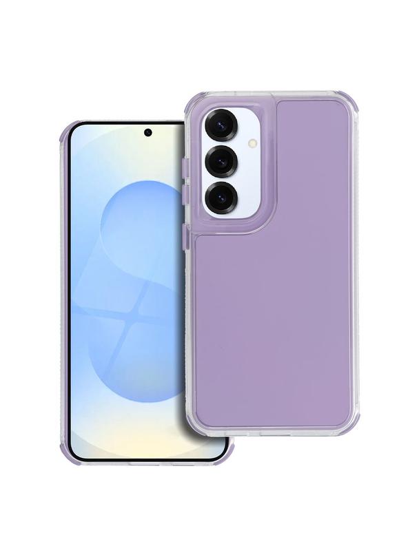 Futerał MATRIX do SAMSUNG S25 jasnofioletowy