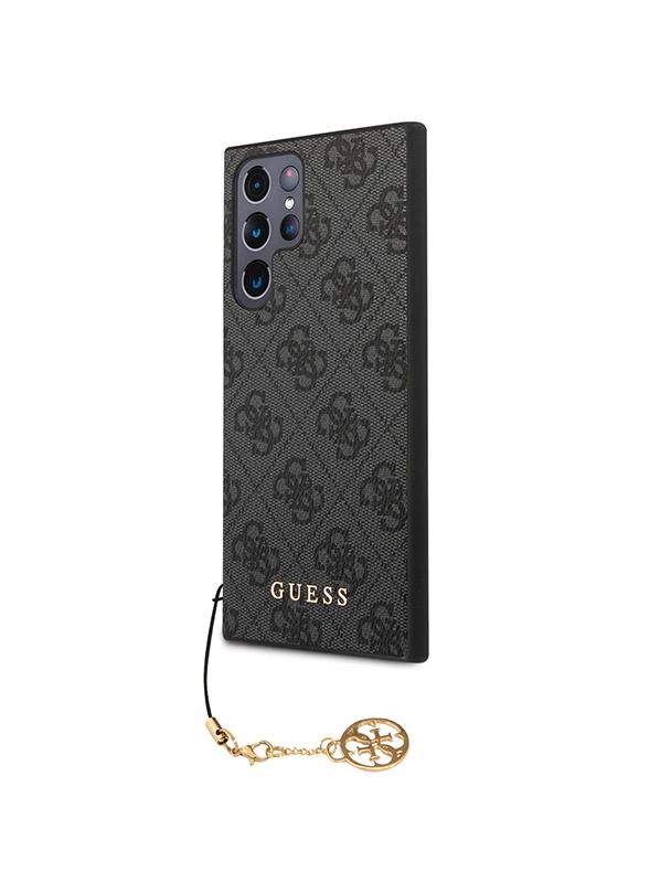 GUESS futerał do SAMSUNG S24 Ultra GUHCS24LGF4GGR (4G Charm) czarny