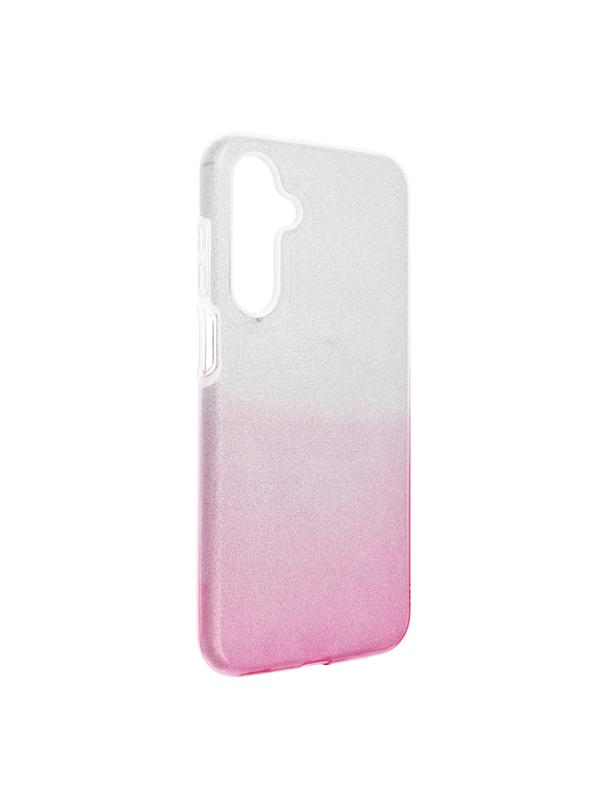 Futerał SHINING do SAMSUNG A16 5G / A16 4G transparentny różowy