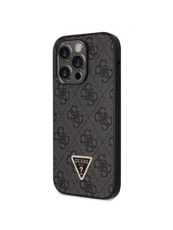 GUESS futerał do IPHONE 14 Pro Max GUHCP14XP4TDSCPK (Metal Logo Starss Crossbody) czarny