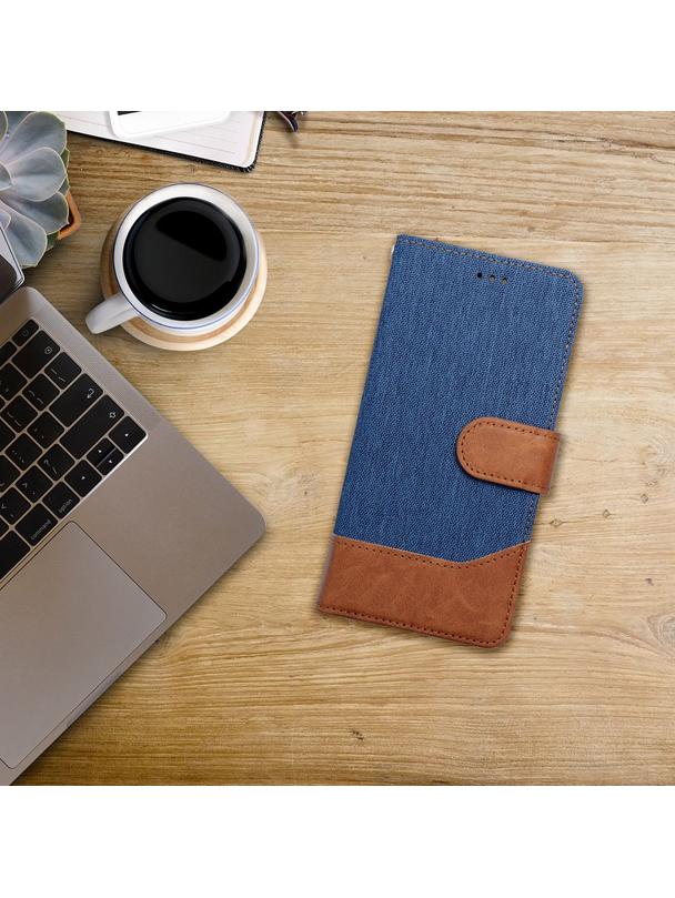 Kabura JEANS Book do XIAOMI Redmi 15c niebieski