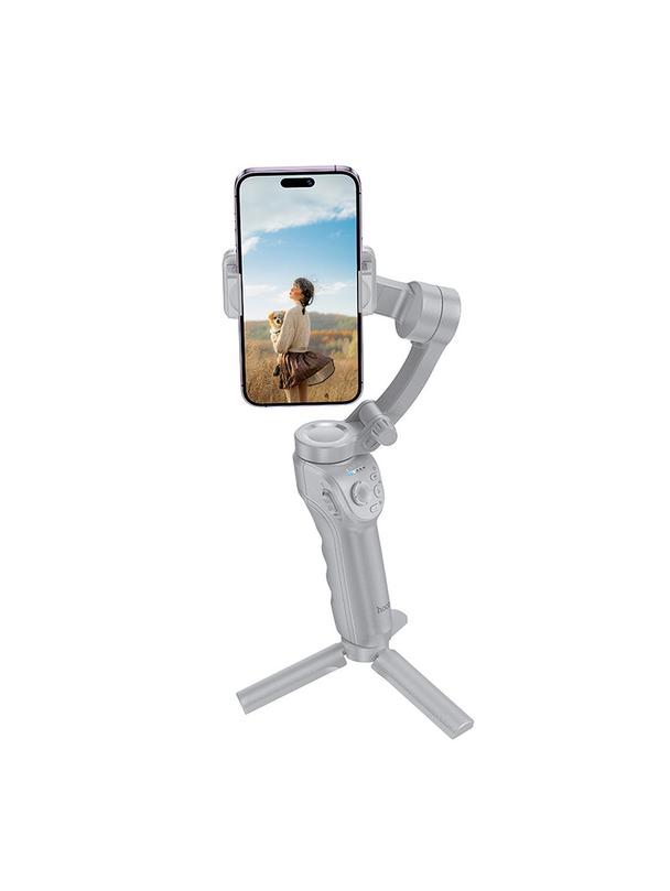 Gimbal z 3-osiową stabilizacją Hoco K24 szary