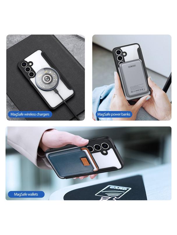 DUX DUCIS kabura SKIN X PRO kompatybilna z MagSafe do SAMSUNG S25 czarna