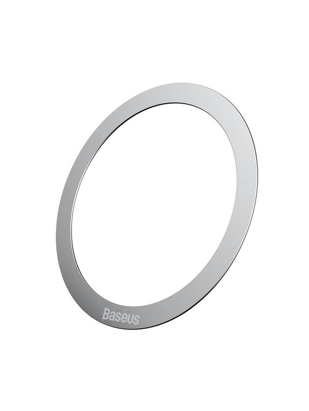 BASEUS blaszki uniwersalne kompatybilne z MagSafe PCCH000012 2 sztuki srebrne