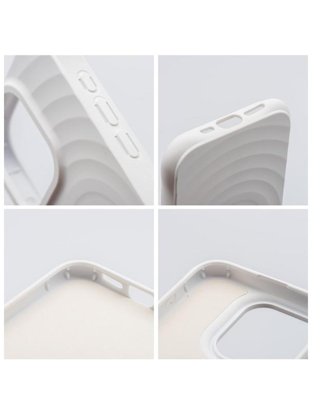 Silicone Zephyr Mag Cover kompatybilny z MagSafe do IPHONE 14 PLUS biały