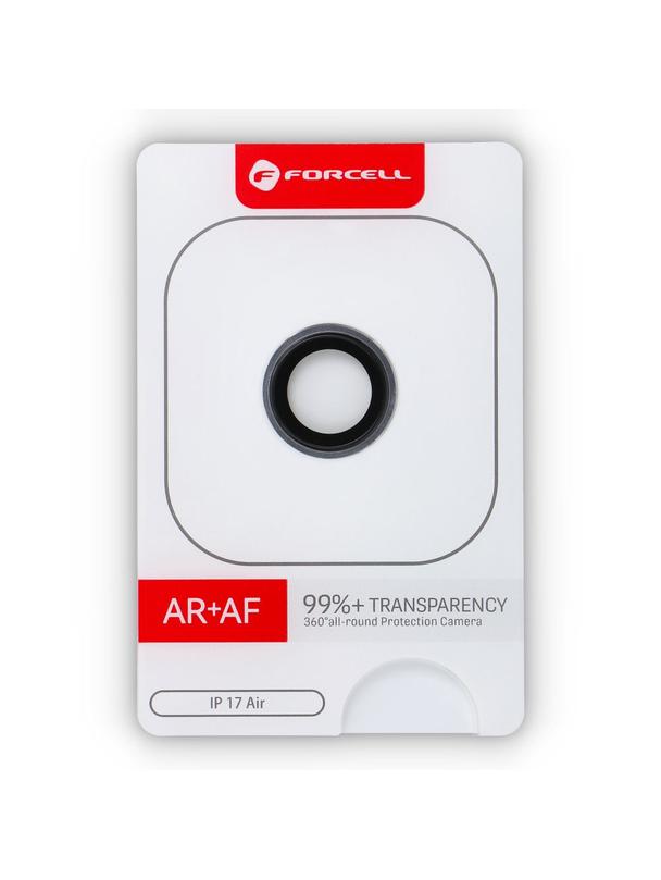 Szkło hartowane na aparat do iPhone 17 Air Forcell Premium srebrne