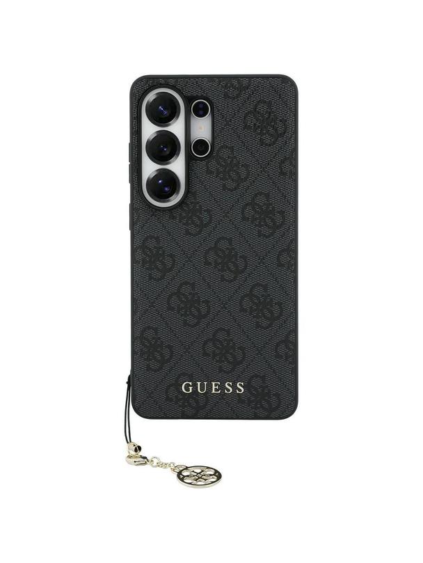 GUESS futerał do SAMSUNG S26 Ultra GUHMS26LGF4GGR (PU 4G Classic Logo with Charm) czarny