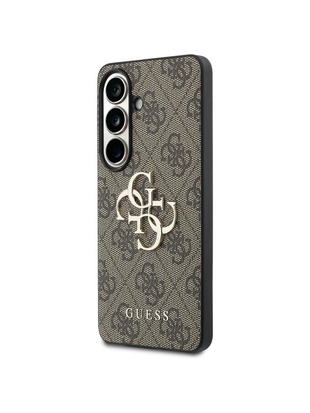 GUESS futerał do SAMSUNG S26 Plus GUHCS26M4GMGBR (4G Big Metal Logo) brązowy