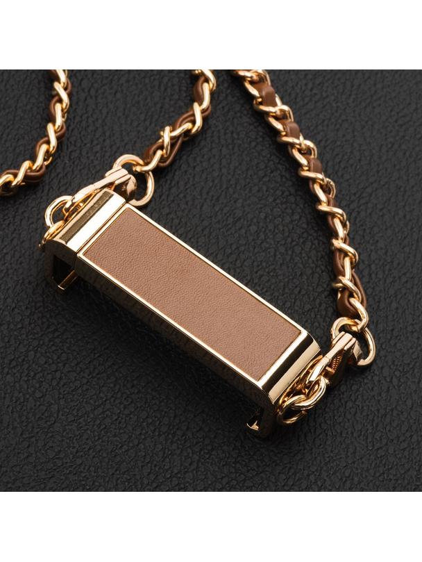 Łańcuch / Smycz z uchwytem GLAMOUR wszystkie modele max 80mm szer. BRĄZOWY