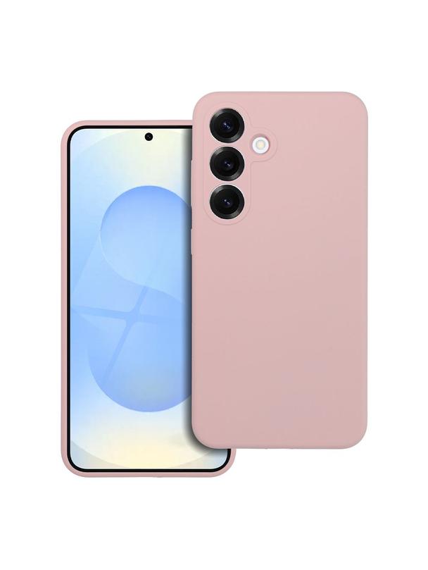 Futerał SILICONE 2mm do SAMSUNG S26 Plus kompatybilny z MagSafe pudrowy róż