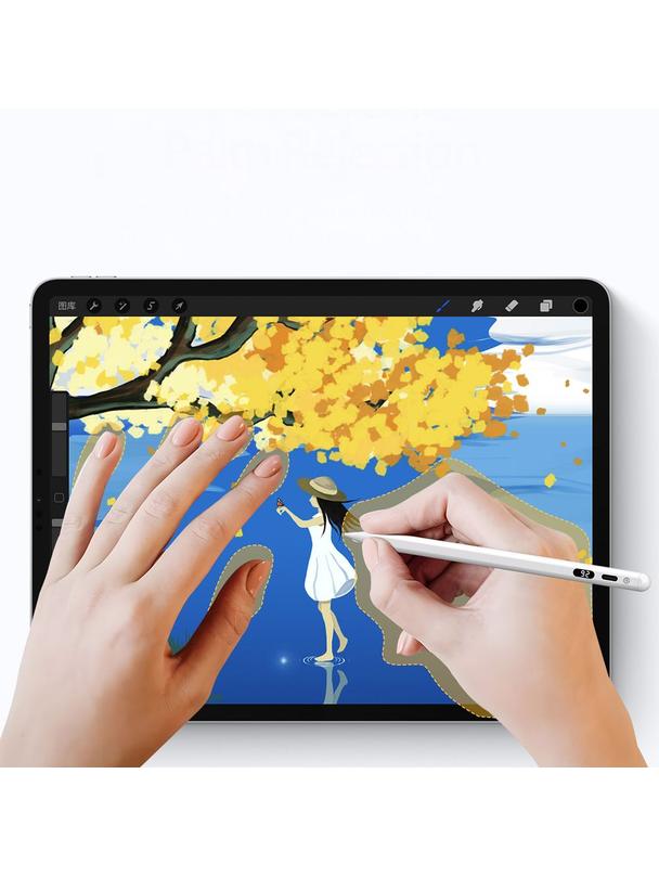 DUX DUCIS rysik STYLUS SP-06 do iPada z ładowaniem bezprzewodowym i wyświetlaczem biały